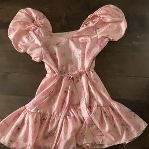 Cécile Pluff Sleeve Dress